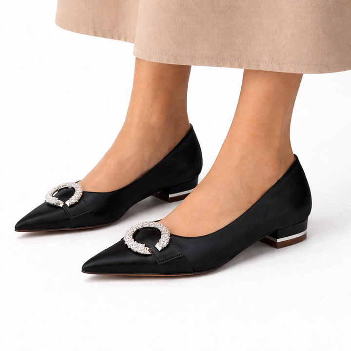 Chaussures Mariée Plates Satin Femme | Élégantes Confortables Mariage
