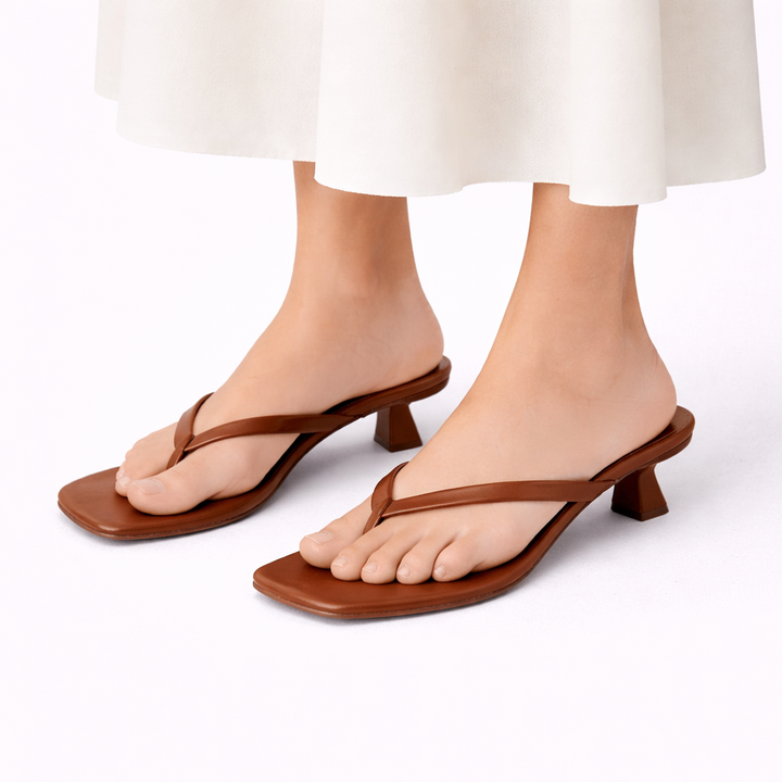 Mules Orthopédiques Femme Talon | Confort Toute la Journée Été