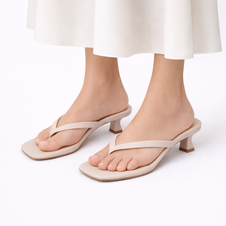 Mules Orthopédiques Femme Talon | Confort Toute la Journée Été