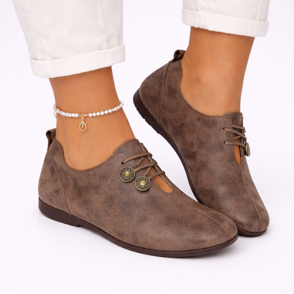 Mocassins Orthopédiques Femme Souples | Confort Soutien Quotidien
