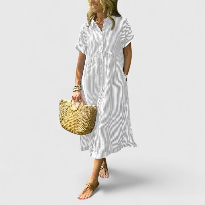 Amara — Robe Femme Confortable et Chic Qui Dure Toute la Journée