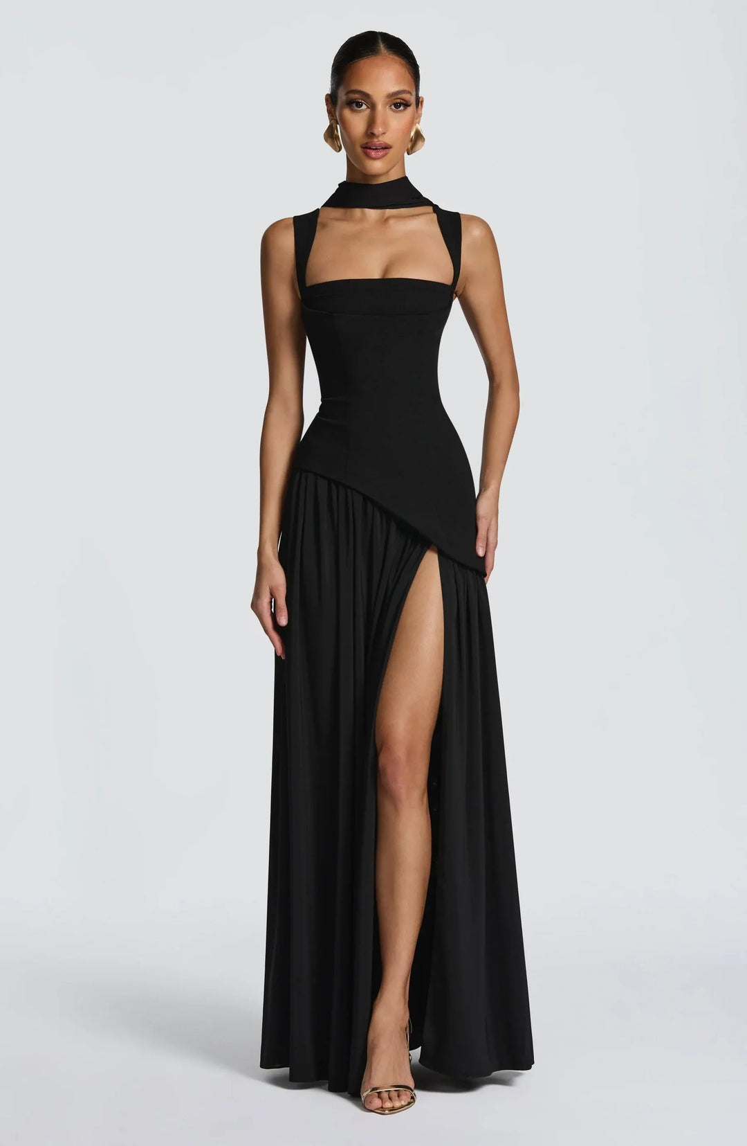 Isabella — Robe Femme Lin Marron, Bordeaux, Noire Pour Style Confirme