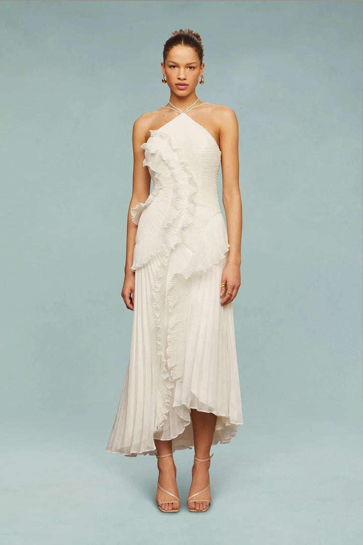 Amelia — Robe Femme Mariage Blanche, Lavender Pour Style Confirme