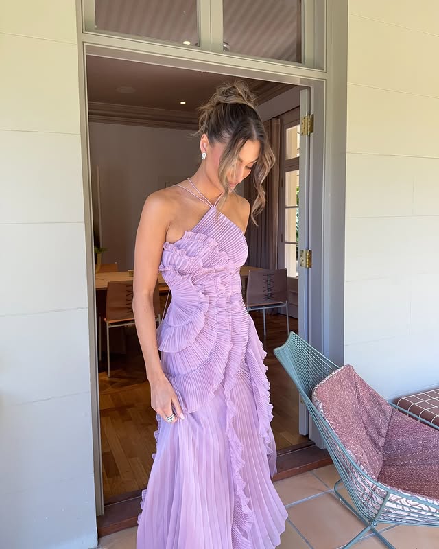 Amelia — Robe Femme Mariage Blanche, Lavender Pour Style Confirme