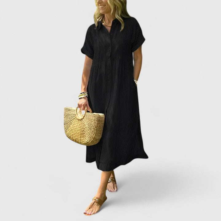 Amara — Robe Femme Confortable et Chic Qui Dure Toute la Journée