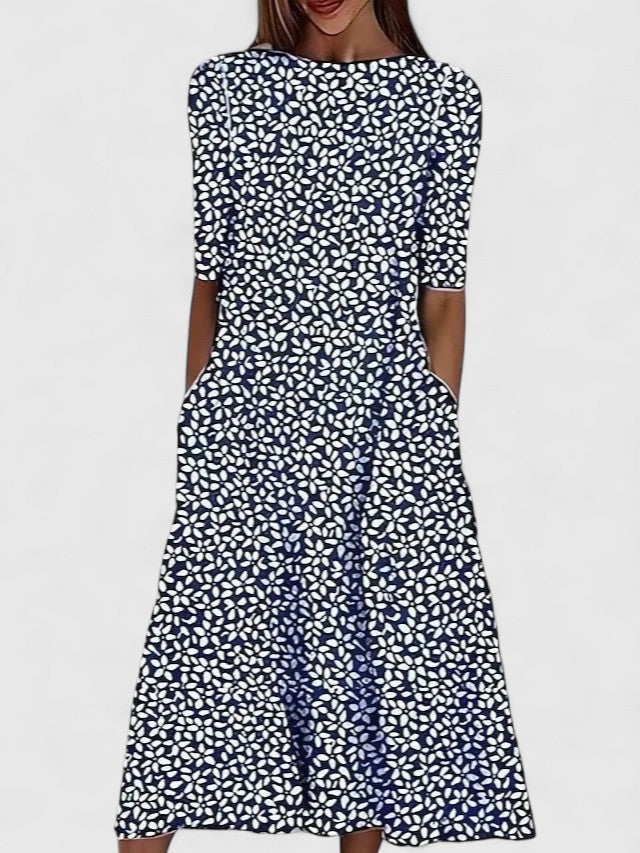 Karelieth — Robe Midi Sophistiquée